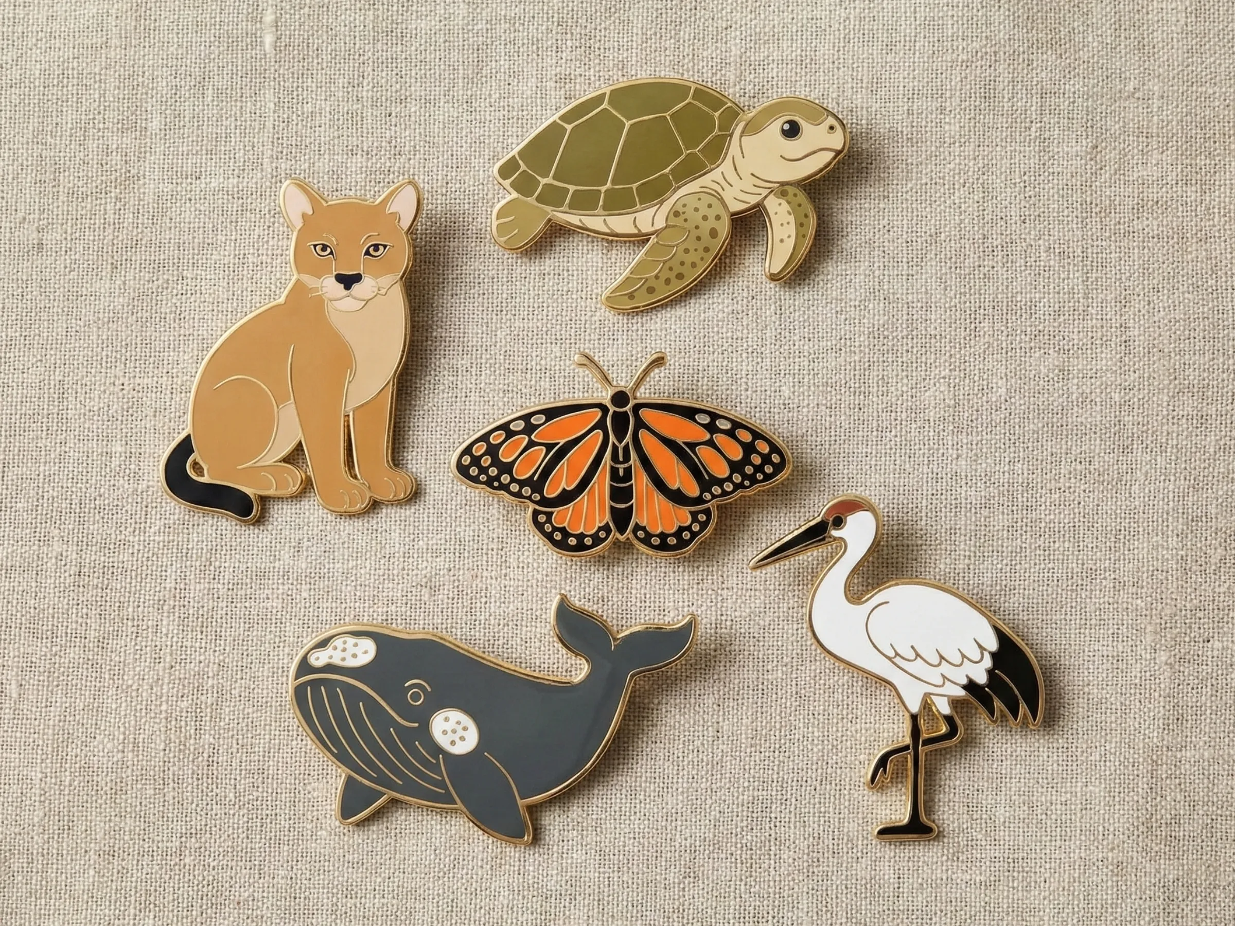 Collectible pins collection