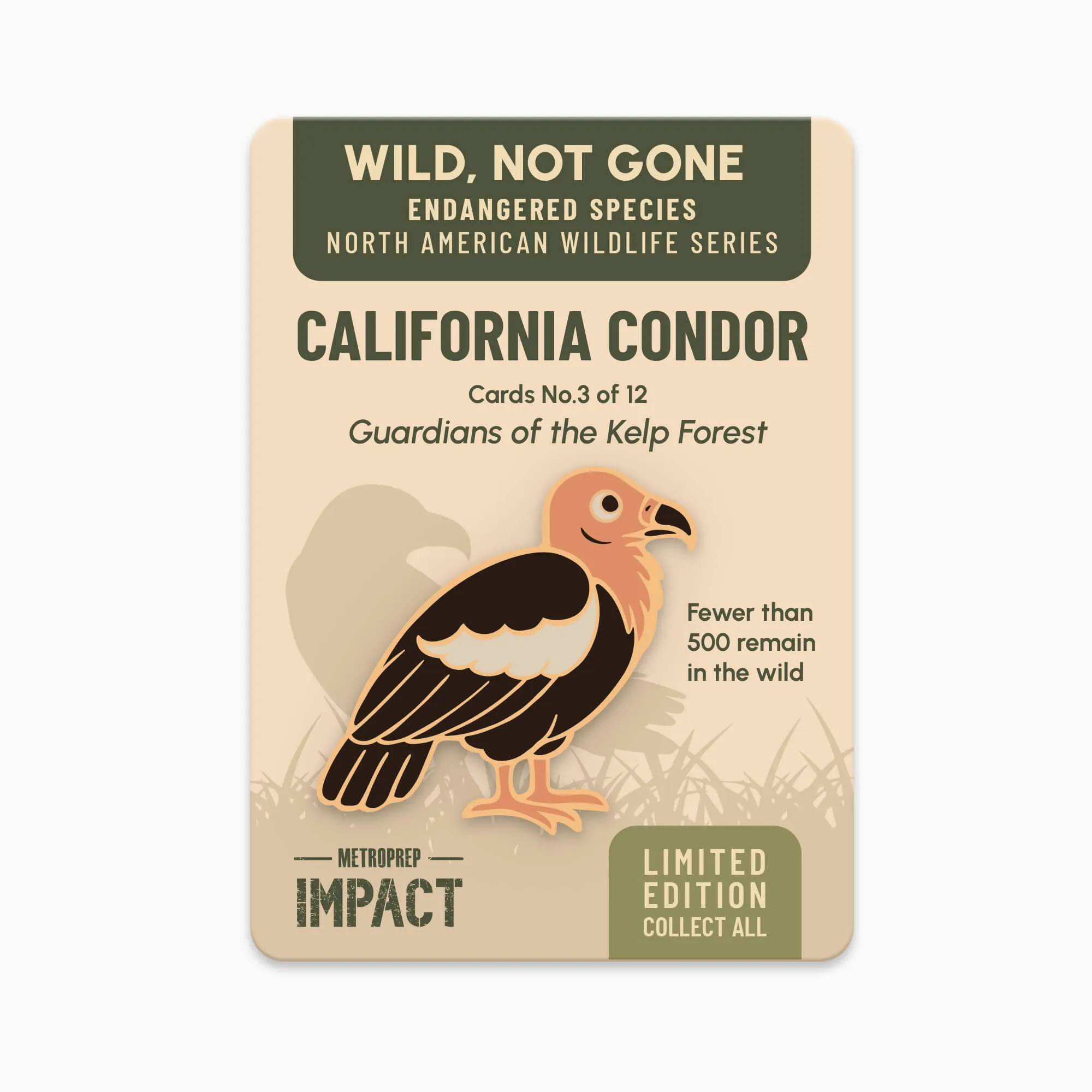California Condor pin