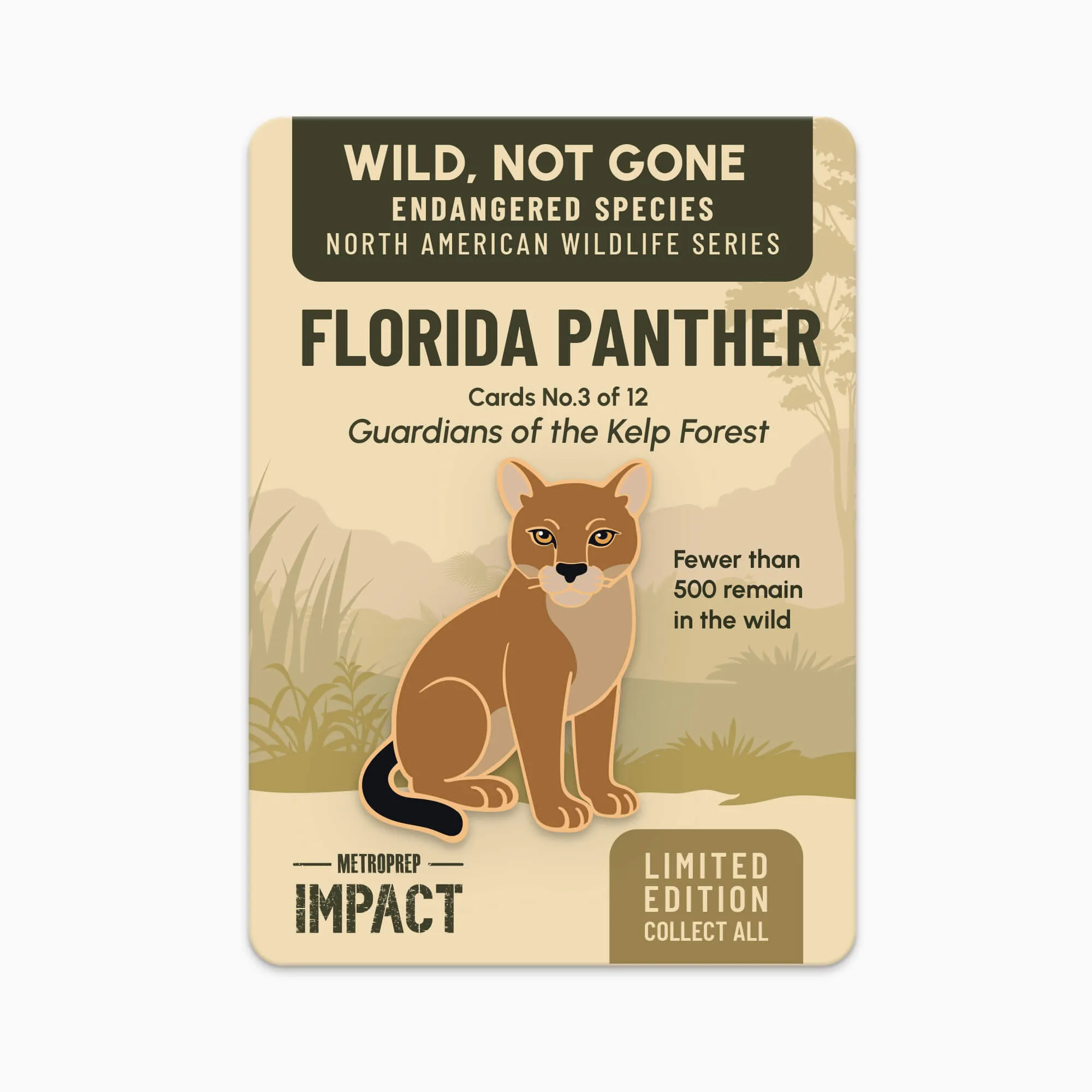 Florida Panther pin